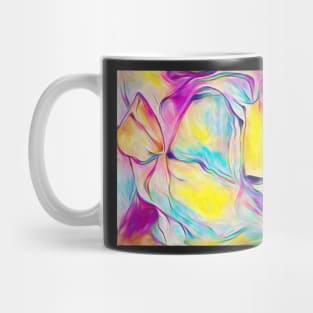 Bright Bold and Feminine Abstract Mug